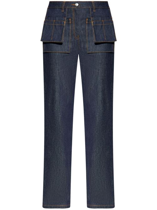 Blue cotton denim pants Helmut Lang | O05DW205RNW